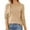 Beige, variant on HAiming Womens Sweaters Casual Crewneck Long Sleeve Lightweight Knit Pullover Tops Fall Winter Fashion Clothes