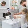 thumbnail image 5 of Vaidha Toilet Tissue Box Punching Paper Box Toilet Paper Towel Box Toilet Paper Toilet Paper Rack Paper Towel Rack锛?ml, 5 of 5
