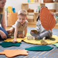 thumbnail image 5 of Set de hojas sensoriales Kaplan Early Learning, jumbo, 8 piezas, 5 of 5