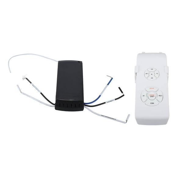 Kit De Control Remoto De Luz Del Ventilador De Techo, Kit De Control Remoto Del Ventilador De Techo Función De Tiempo De Reemplazo De La Versión En Inglés 85-240V Larga