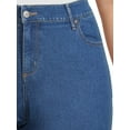 thumbnail image 3 of JMS Just My Size by Hanes 5 Pocket Stretch Jeans, Women's Plus and Women's Plus Petite, Sizes 16W-26W, 3 of 5