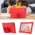 thumbnail image 4 of Dteck Kids Case for Samsung Galaxy Tab S9 FE 10.9" Case with Shoulder Strap Butterfly Wings Stand Rugged Cover for Samsung Galaxy Tab S9/S8/S7 11-inch,Red, 4 of 6