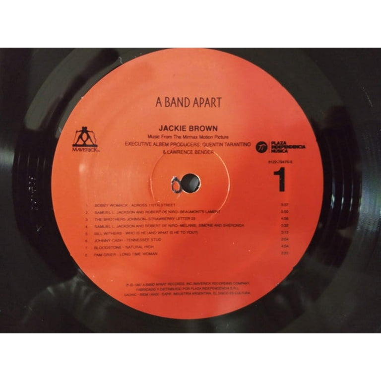 欧LP Various Jackie Brown (Music From The Miramax Motion Picture) 081227947699 A Band Apart /00260 Jackie Brown (Music From The Miramax Motion Picture) – Vinyl