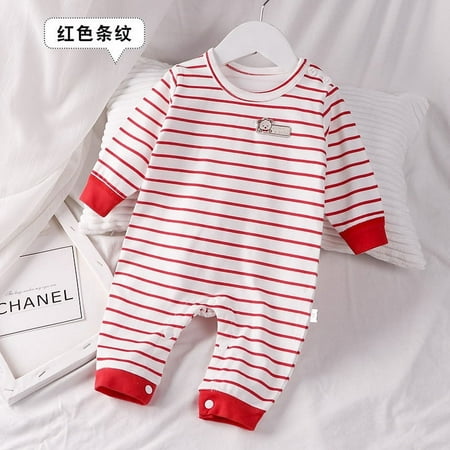 

Baby Jumpsuit Spring and Autumn 2023 New Climbing Clothes Baby Autumn Clothes Open Crotch Clothes Newborn Pajamas Children‘s Clothing