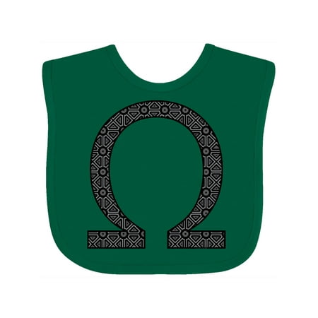 

Inktastic Patterned Ohm Symbol Gift Baby Boy or Baby Girl Bib