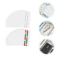 Axio 40 Sheets Page Markers Tabs Alphabet Tabs Plastic Notebook