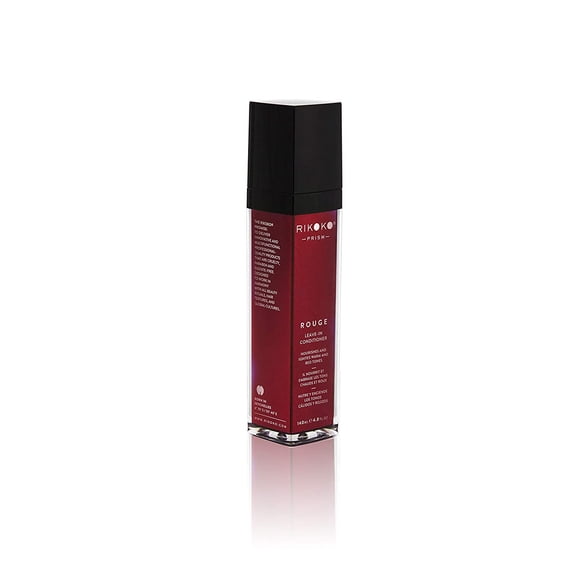 RIKOKO PRISM Pigmented Leave in Conditioner for Natural Hair and Color Treated Hair - Prism Conditioner - 300 ML - Natural Leave In Conditioner - Sulfate and Paraben-Free Rouge