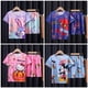 thumbnail image 2 of Conjunto de pijama de Hello Kitty y Mickey para niño y niña, camiseta de manga corta, ropa de dormir de dibujos animados, Spiderman, Verano, 2 of 4