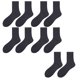 thumbnail image 1 of Calcetines de vestir y pantalones para hombre: bambú de primera calidad, sin olores y transpirables, calcetines redondos, 1 of 5