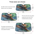 thumbnail image 2 of Foldable Car Windshield Sunshade UV Sun Visor Protector Blocks UV Rays Keeps Vehicle Cool 53x23.5 Inch Cute Little Raccoon Skiing, 2 of 8