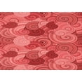 thumbnail image 1 of Ahgly Company Indoor Rectangle Patterned Ferrari Red Area Rugs, 2' x 4', 1 of 6