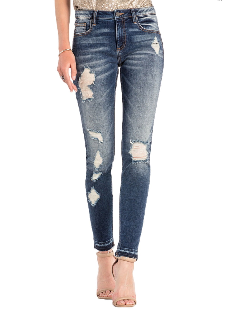 Miss Me - Miss Me Distressed Mid-Rise 