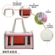 thumbnail image 1 of Bolsa De Transporte Para Mascotas Transportín para perros y gatos, bolso transpirable para mascotas con cremalleras de seguridad (rosa) Likrtyny Libre de BPA, 1 of 7