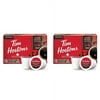 Tim Hortons Dark Roast Coffee, Single-Serve K-Cup Pods Compatible With Keurig Brewers, 12Ct K-Cups (Pack Of 2)