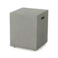 thumbnail image 4 of MODERNLUXE Support de Réservoir Extérieur, Table Carrée pour Couvercle de Réservoir avec Poignées Latérales, Table d'Appoint Extérieure, Gris Pâle, 4 of 7