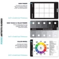 thumbnail image 2 of Proportional Divider Drawing Tool for Artists by Pixiss, Gray Scale Value Finder, Color Wheel and Artists View Catcher Finder, 2 of 9
