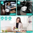 thumbnail image 3 of Electric Lunch Box 60W Food Warmer Heater 12V 24V 110V Faster Heated Lunch Box for Car/Truck/Home Portable Heating Boxes with 1.5L 306 SS Container Fork & Spoon, 3 of 7