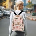 thumbnail image 7 of FORMRS Mini Backpack Purse for Women Travel Daypack Casual Shoulder Bag, Hand Drawn Cups, 7 of 7
