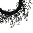 thumbnail image 5 of Northlight Glittered Twig Artificial Halloween Wreath - 24" - Black - Unlit, 5 of 10
