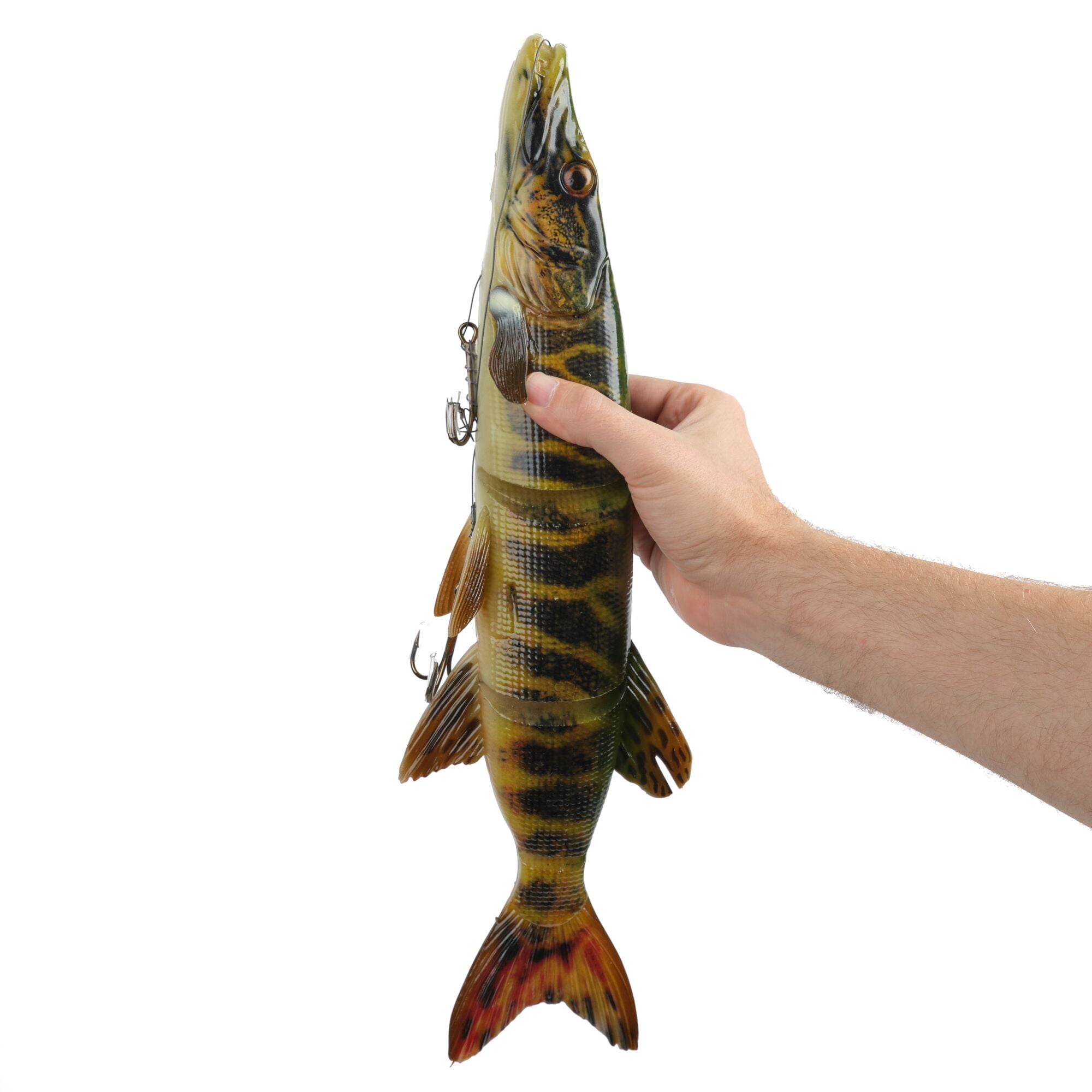 Savage Gear 4D Fishing Lure, 19 in, Striped Pike (1-count)
