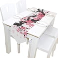 thumbnail image 5 of ColourLife Table Runner Cherry Tree Drawing Washable Table Cloth Runner for Holiday Home Wedding Table Top Decoration 13x70 Inches, 5 of 5