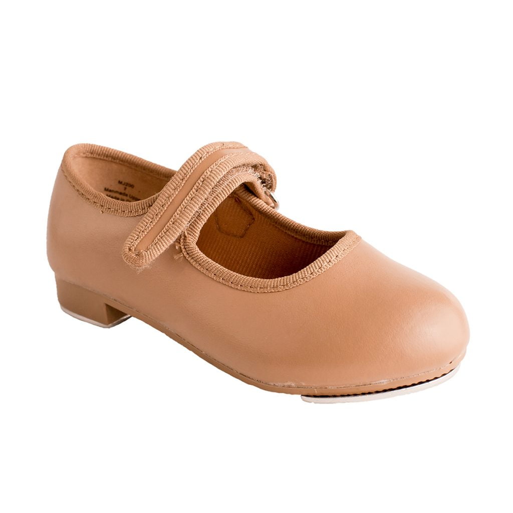 Caramel Tyette Low Top Lace Up Dance Shoes Size 1.0 Kids Capezio Girls Jr