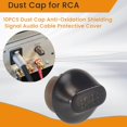 thumbnail image 4 of 10 Pcs Capuchon Anti-Poussière pour Câble Audio Protection pour Balance XLR, TG16788, 4 of 6
