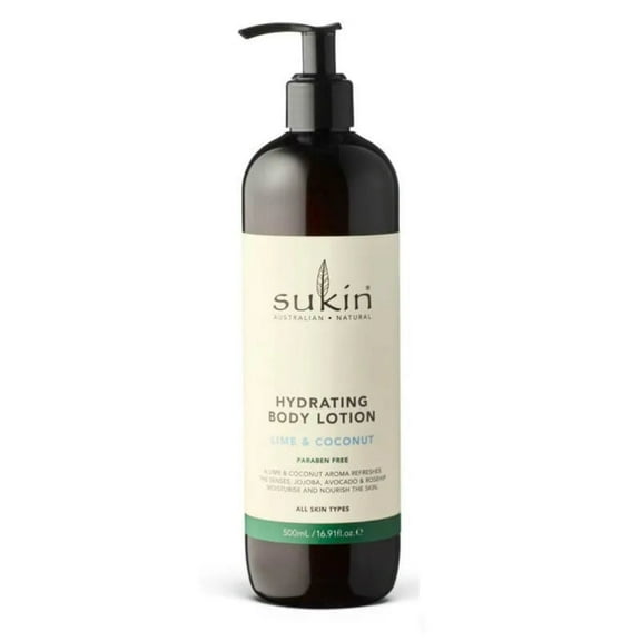 SUKIN - Lime Coconut Body Hydration Lotion 16.91FO ( Pack of 1)