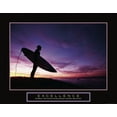 thumbnail image 2 of Frontline 32x26 White Modern Wood Framed Museum Art Print Titled - Excellence - Surfer, 2 of 4