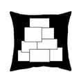 thumbnail image 1 of Funda de almohada en blanco de la serie Nine Grid, funda de almohada de felpa corta, funda de almohada de sofá de sublimación, 1 of 5