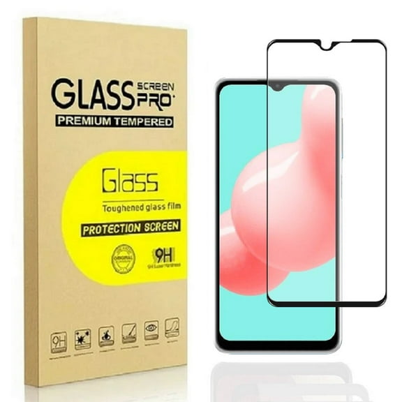 2 Pack Samsung Galaxy A32 5G Screen Protector, 9H HD Transparent Tempered Glass, Easy Installation, Bubble Free
