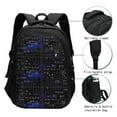 thumbnail image 3 of Fotbe Mathematica Science Mochila con Estampado y Puerto USB para Hombre y Mujer, Mochila Antirrobo, Mochila de Viaje, Mochila Escolar, Mochila Universitaria, 3 of 7