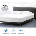 thumbnail image 3 of Queen Size cooling Waterproof Mattress Protector Pad cover,Bamboo Terry Top Breathable Fitted Sheet Style Deep Pocket-Noiseless,Vinyl,PVc Free,Matress Protector Queen for Pets Kids Adults, 3 of 9