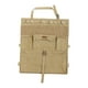 thumbnail image 2 of Organizador para el asiento trasero del coche, accesorios de viaje con soporte para caja de pañuelos para vehículo Caqui, 2 of 9