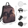 thumbnail image 2 of Honeii Dinosaur Moonlit Forest Print Lightweight Backpacks,Carry on Backpack,Durable Backpack for School, Work & Travel, 2 of 7
