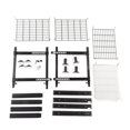 thumbnail image 1 of Organisateur de Tiroir Coulissant à 2 Niveaux en Acier au Carbone pour Cuisine Noir Grande Double Couche, 1 of 14