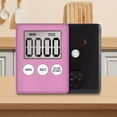 thumbnail image 4 of Digital Kitchen Timers LCD Screen Stopwatch Timer Kitchen Gadgets (Yellow), 4 of 8