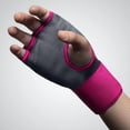 thumbnail image 4 of Guantes de Boxeo Hayabusa Gris Rosa Gel Rápido para Mujer, 4 of 6