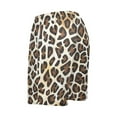 thumbnail image 5 of joogoo Mens Swim Trunks Leopard Animal Skin Beach Shorts Drawstring Elastic Waist Swimwear Bathing Suits XL, 5 of 7