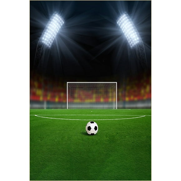 EREHome Polyester Fabric 5x7ft Football Photography Stadium Backdrop Scenery Photo Portrait Studios Background Ball Backdrop