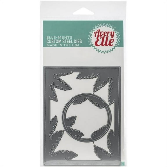 Avery Elle Die Elle-ments Leafy Frames