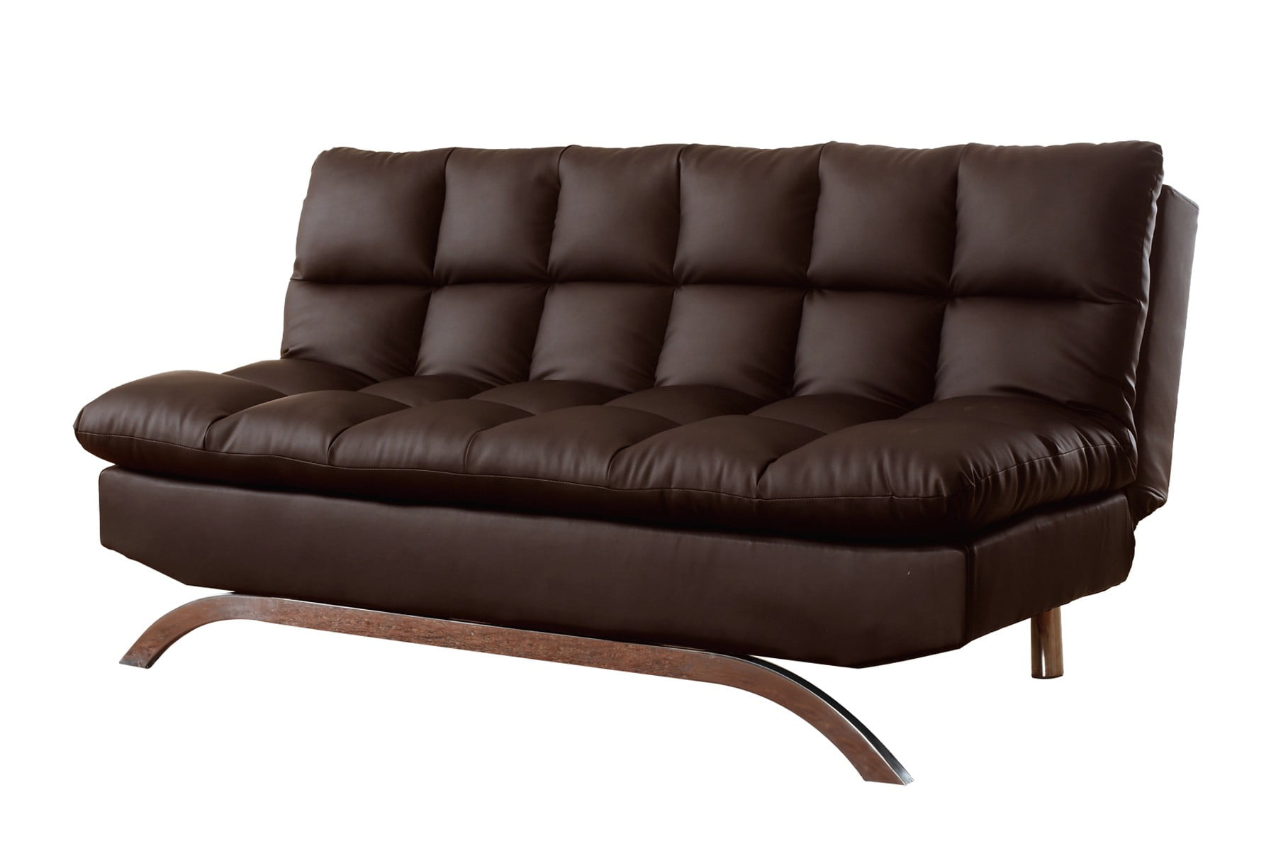 bennett adjustable sofa bed bicast leather futon