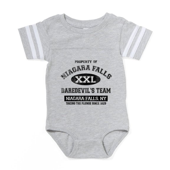 CafePress - NIAGARA FALLS - Cute Infant Baby Football Bodysuit