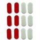 thumbnail image 1 of 12 protectores de asiento de inodoro universales con adhesivo fuerte para el hogar., 1 of 6