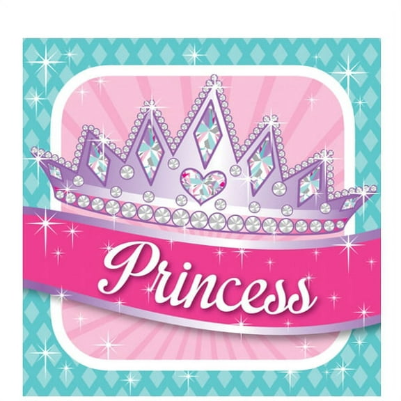 Princess Party Beverage Napkins (16ct)