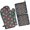 Dachshund Footprint, variant on German Shepherd Dog and Flower Kitchen Oven Mitt and Pot Holder Sets 2 Pcs for Baking, Cooking and Grilling, Heat Resistant Up To 392 °F