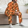 thumbnail image 7 of Hirioo Ramen Noodle Soup for Men's Pajama Sets 2 Piece Pjs Men's Long-Sleeved Pajama Set Button Down Sleepwear,S-XXL-XX-Large, 7 of 7