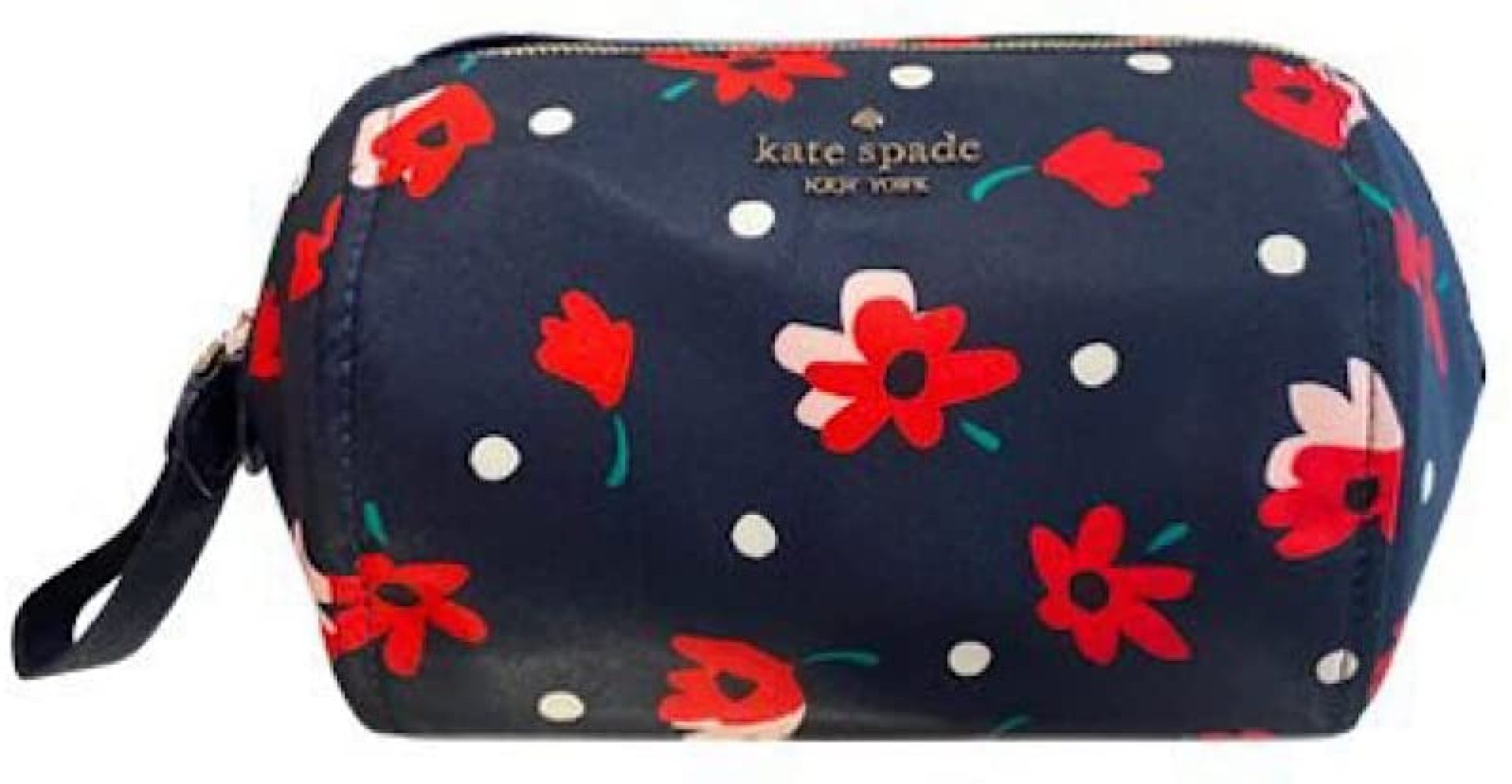 kate spade floral cosmetic bag