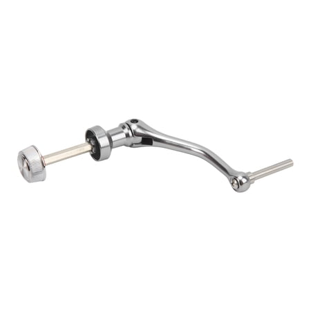 NFTIGB Fishing Spinning Reel Rocker Arm Handle Replacement Small Rotary Knob Power Metal Refitting Parts Ambidextrous 2000 3000 Series (3.94 inches / 10 cm)