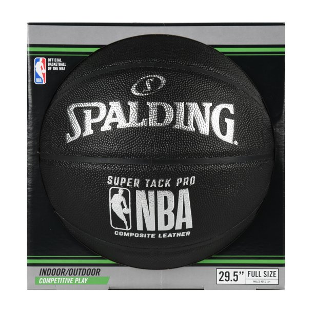 Spalding NBA 29.5 Super Tack Pro Composite Leather Basketball Walmart